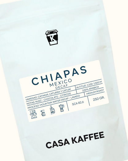 MEXICO CHIAPAS DECAF - Casa Kaffee 